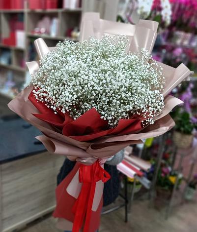 Букет цветов из: Гипсофила в Солдатском