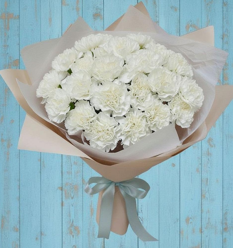 Букет цветов из: Гвоздики в Солдатском