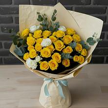 Букет цветов из:  Розы в Солдатском