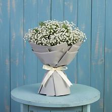 Букет цветов из:  Гипсофила в Солдатском