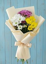 Букет цветов из:  Хризантемы в Солдатском