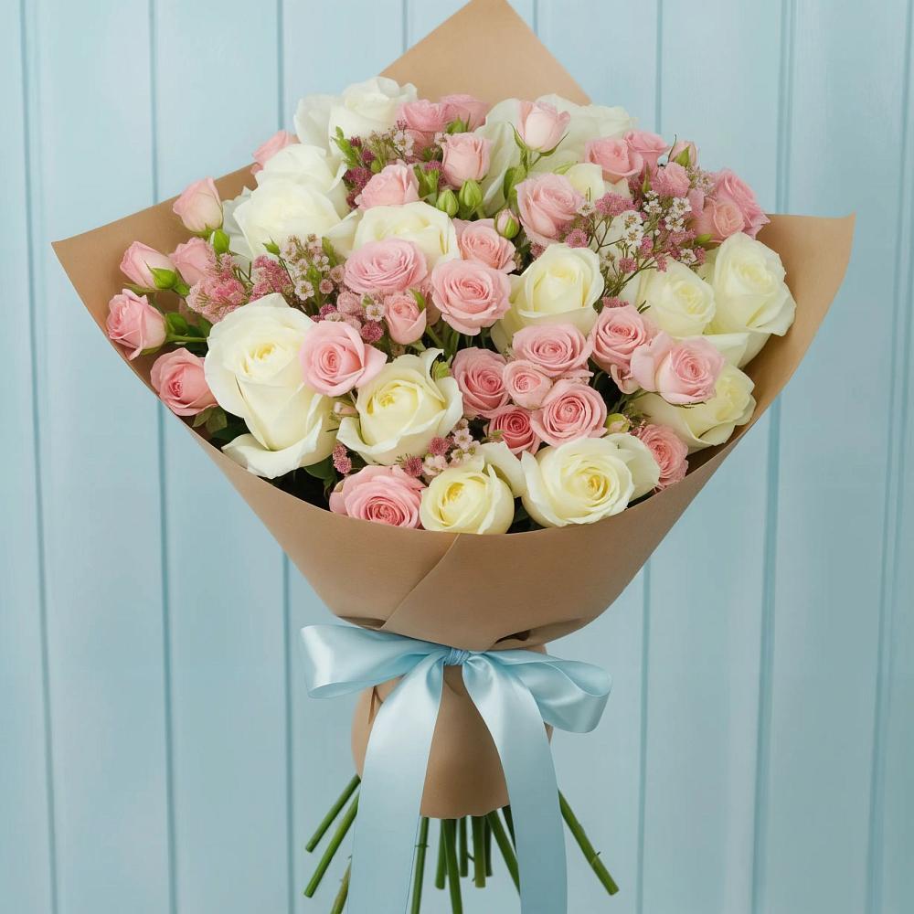 Букет цветов из: Розы в Солдатском