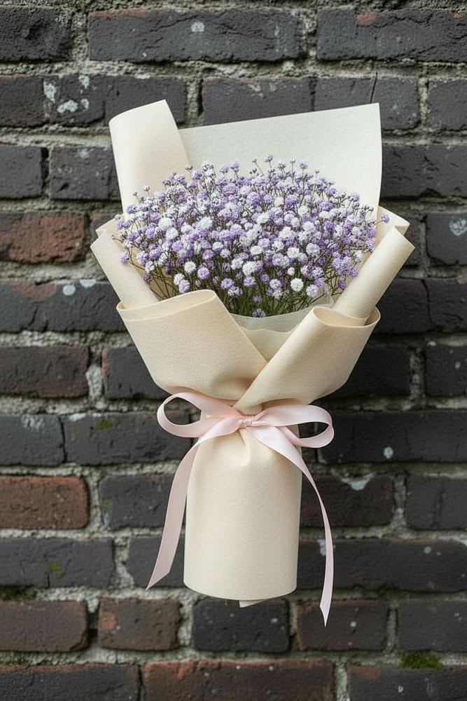 Букет цветов из: Гипсофила в Солдатском