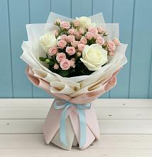 Букет цветов из:  Розы в Солдатском