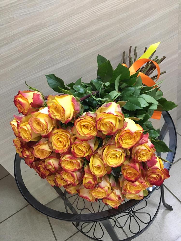 Букет Желтые розы в Солдатском