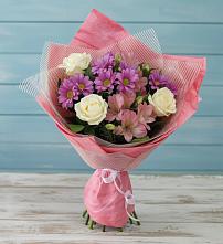 Букет цветов из:  Герберы в Солдатском