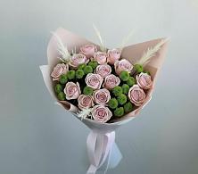 Букет цветов из:  Розы и Хризантемы в Солдатском
