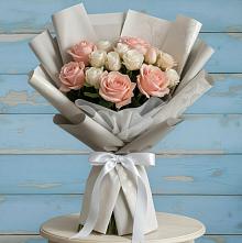 Букет цветов из:  Розы в Солдатском