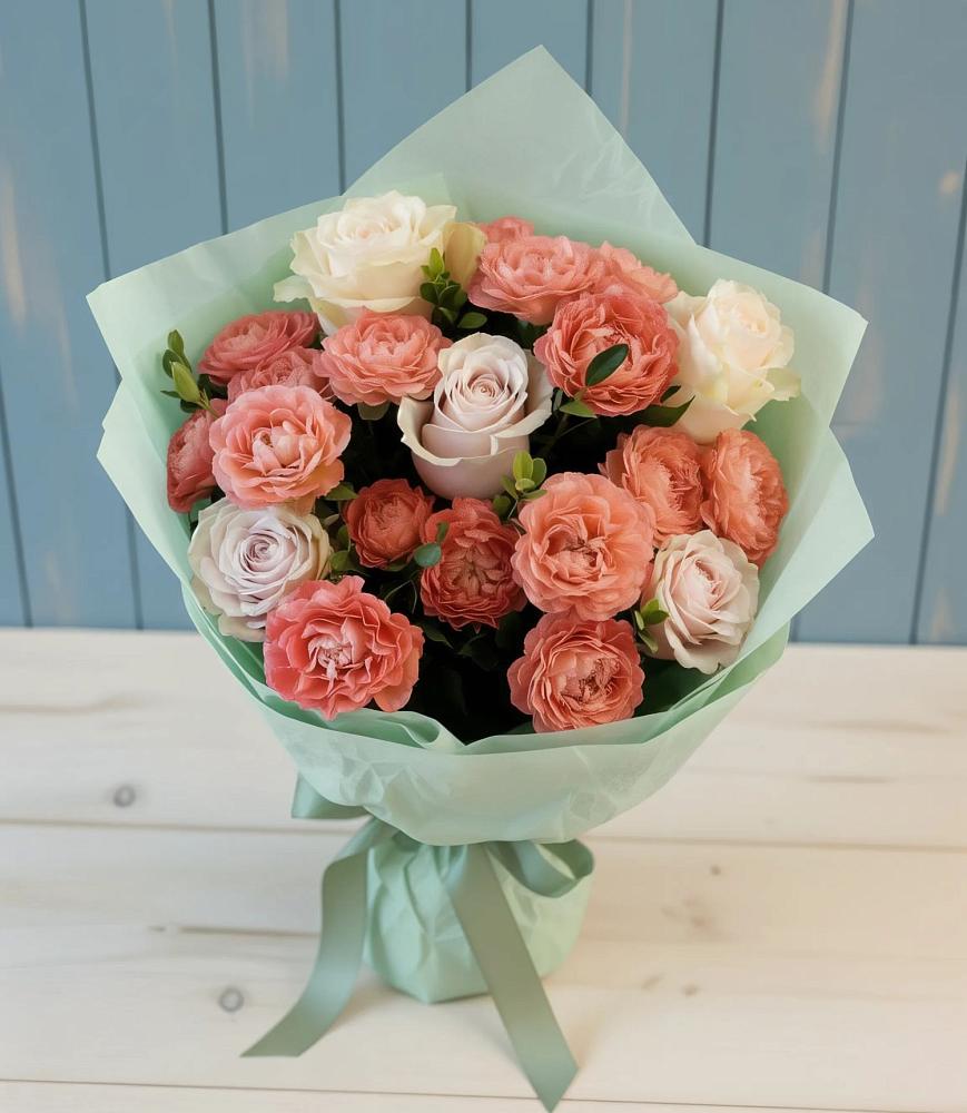 Букет цветов из: Розы в Солдатском