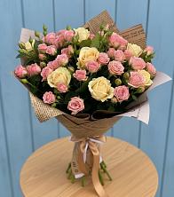 Букет цветов из:  Розы в Солдатском