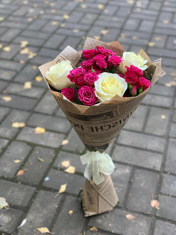 Букет цветов из: Розы в Солдатском