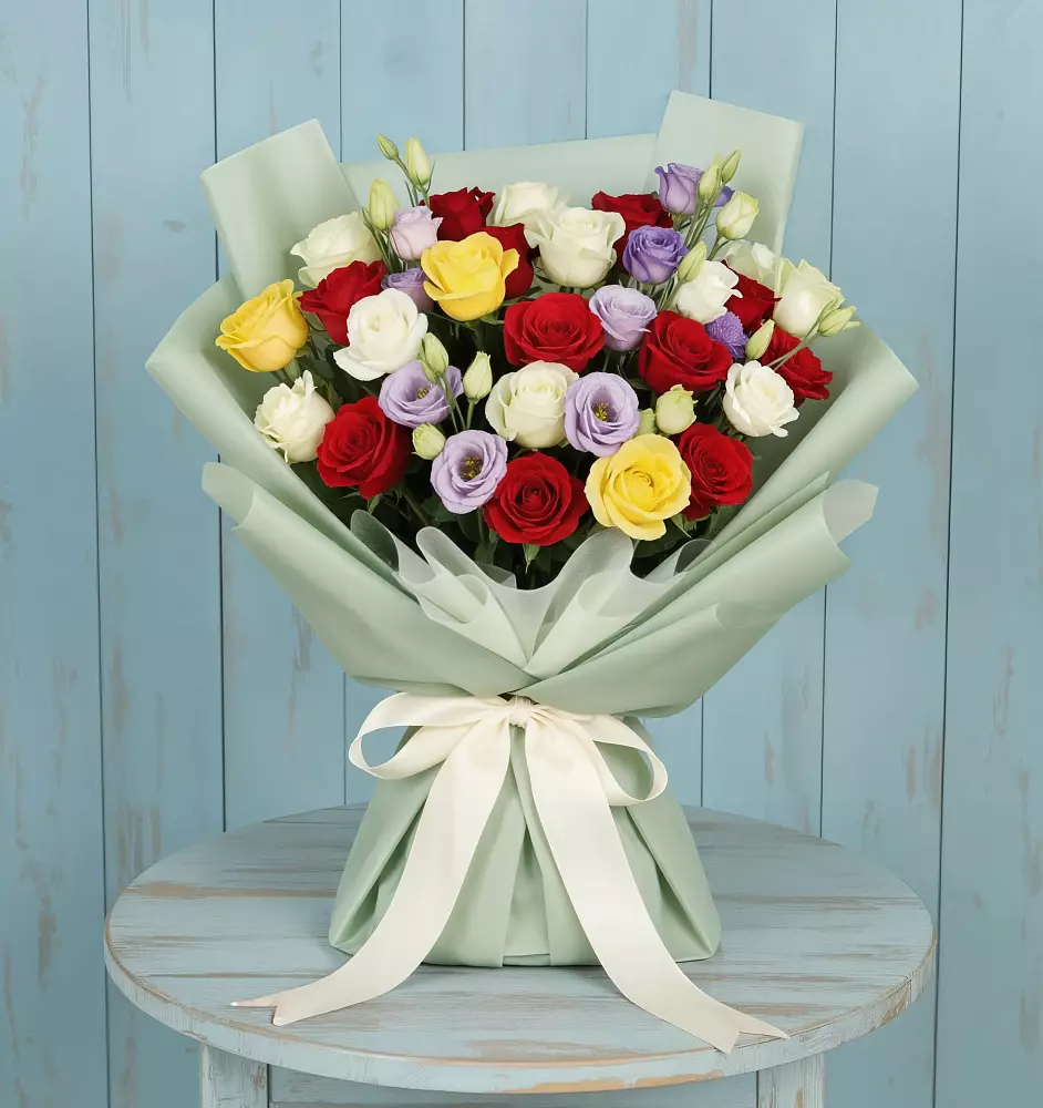 Букет цветов из: Розы в Солдатском