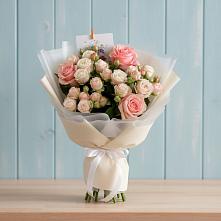 Букет цветов из:  Розы в Солдатском