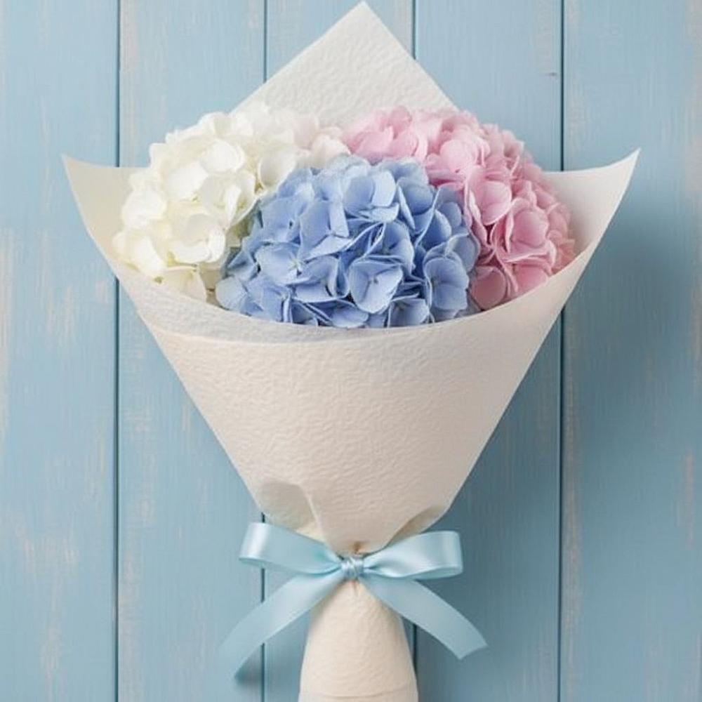 Букет цветов из: Гортензия в Солдатском