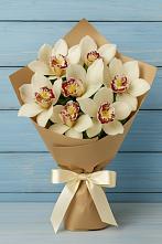 Букет цветов из:  Орхидеи и Розы в Солдатском